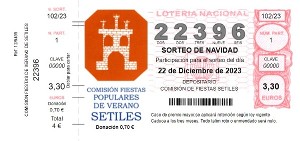 Sorteo de lotería de Navidad 2023